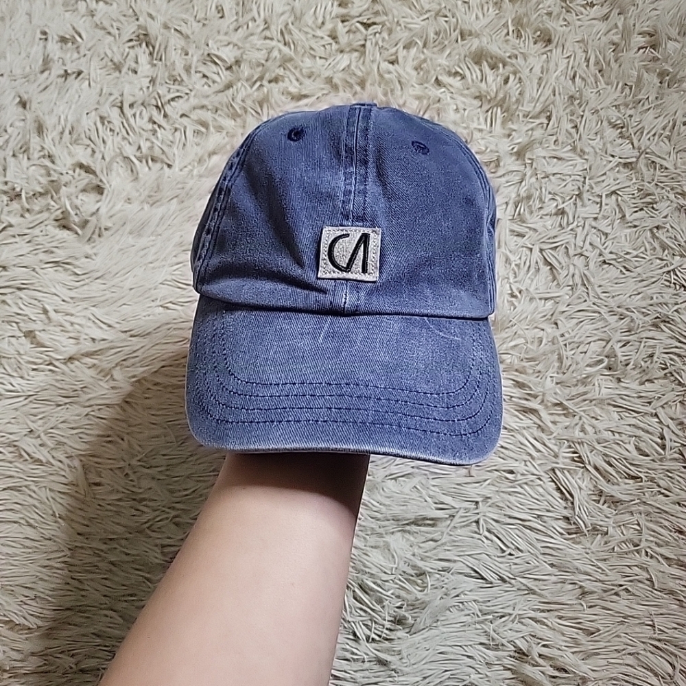 OnemaX Studio Washed Faded Blue Baseball Cap Hat Adjustable